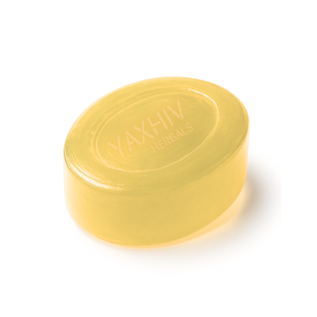 Lemon herbal soap for glowing skin