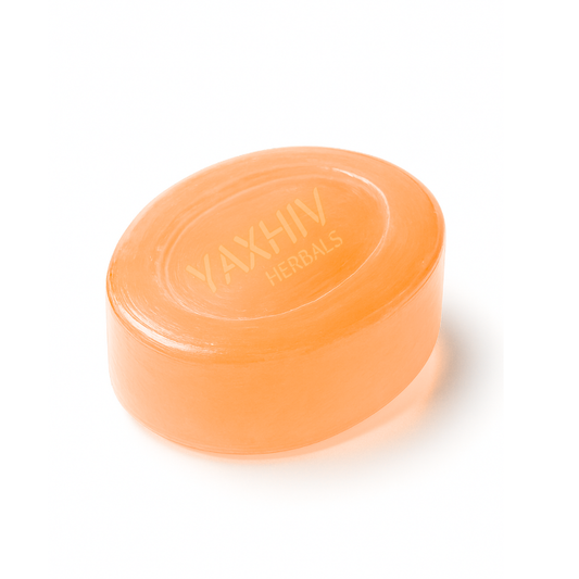 Yaxhiv Herbals Orange Glycerine Soap 100gm – Refreshing & Skin Brightening Herbal Soap