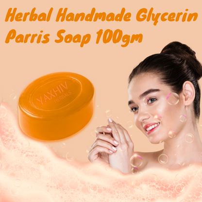 Yaxhiv Herbals Parris Oval Soap 100gm – Gentle Herbal Glycerine Bath Soap for Soft & Refreshing Skin