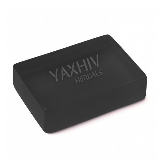 Yaxhiv Herbal Charcoal Soap – 100gm | Deep Cleansing & Oil Control Bathing Bar